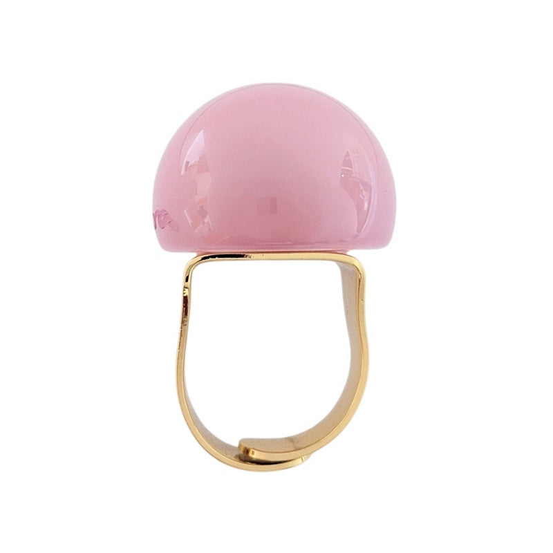 Antura Large Balloon Ring in Rose AAJ93013 flat