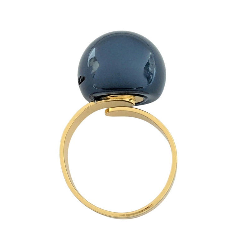 Antura Small Balloon Ring in Blue AAJ93095 flat