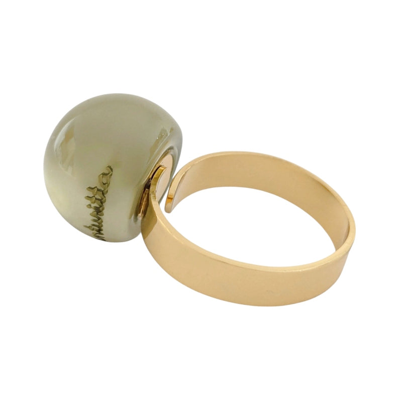 Antura Small Balloon Ring in Moss AAJ93095 angle