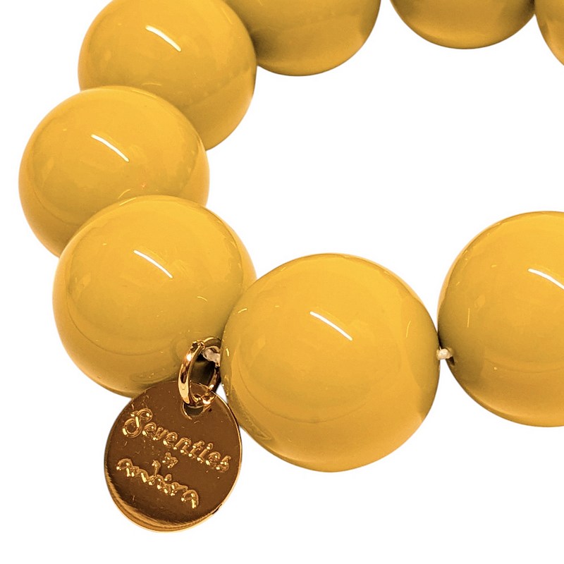 Antura Balloon Bracelet in Custard ABJ91011 detail