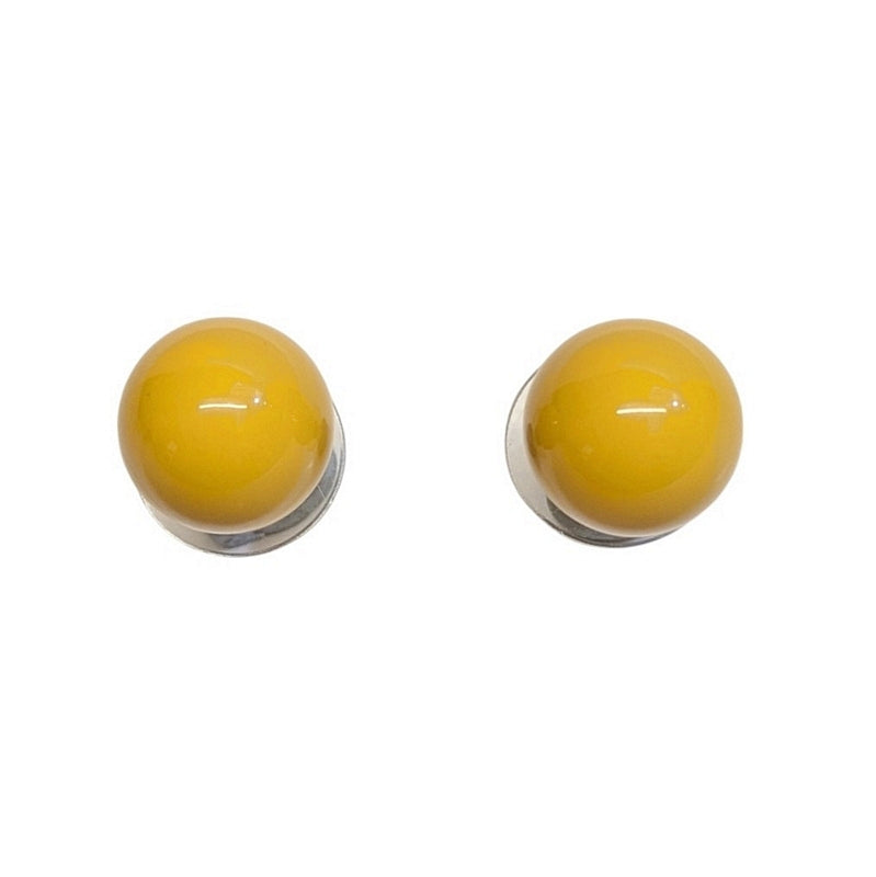 Antura Balloon Earrings Custard AOJ10065 front