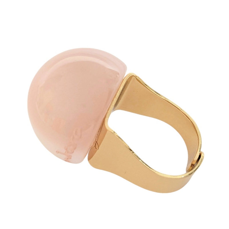 Antura Large Balloon Ring in Blush AAJ93013 angle