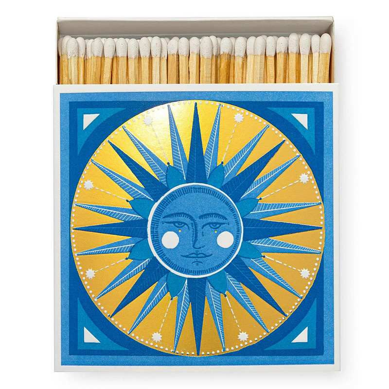 Archivist Gallery Golden Sun Luxury Matches B251 front