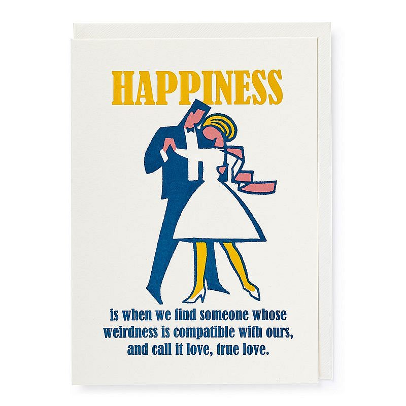 Archivist Gallery Happiness Dancers Card QP666 front