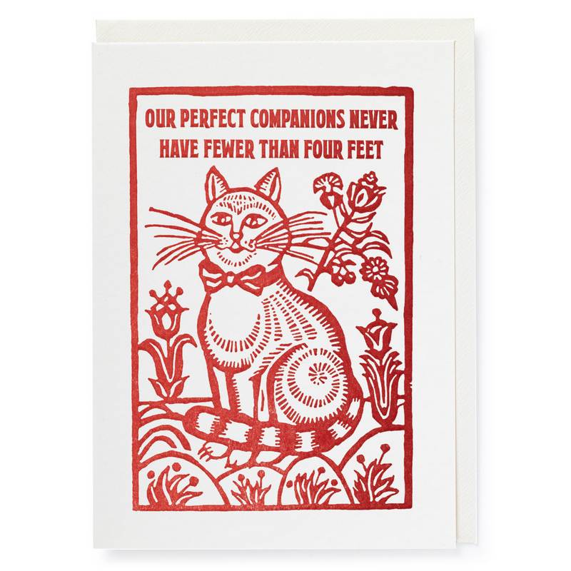 Archivist Gallery Our Perfect Companions Never Have Fewer Than Four Feet QP630 front