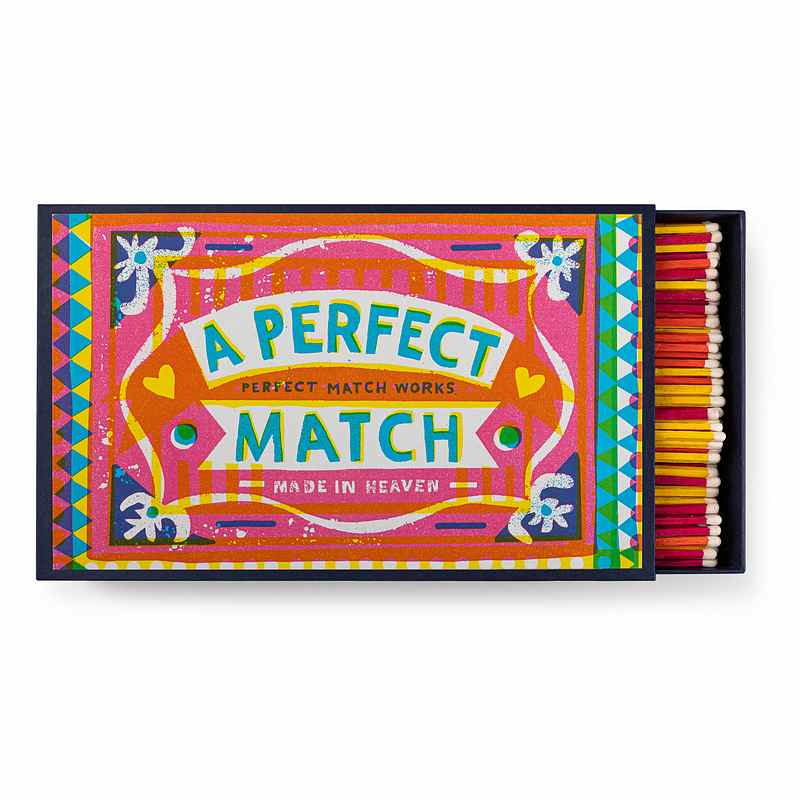 Archivist Gallery XL Safety Matches - A Perfect Match BB18 front