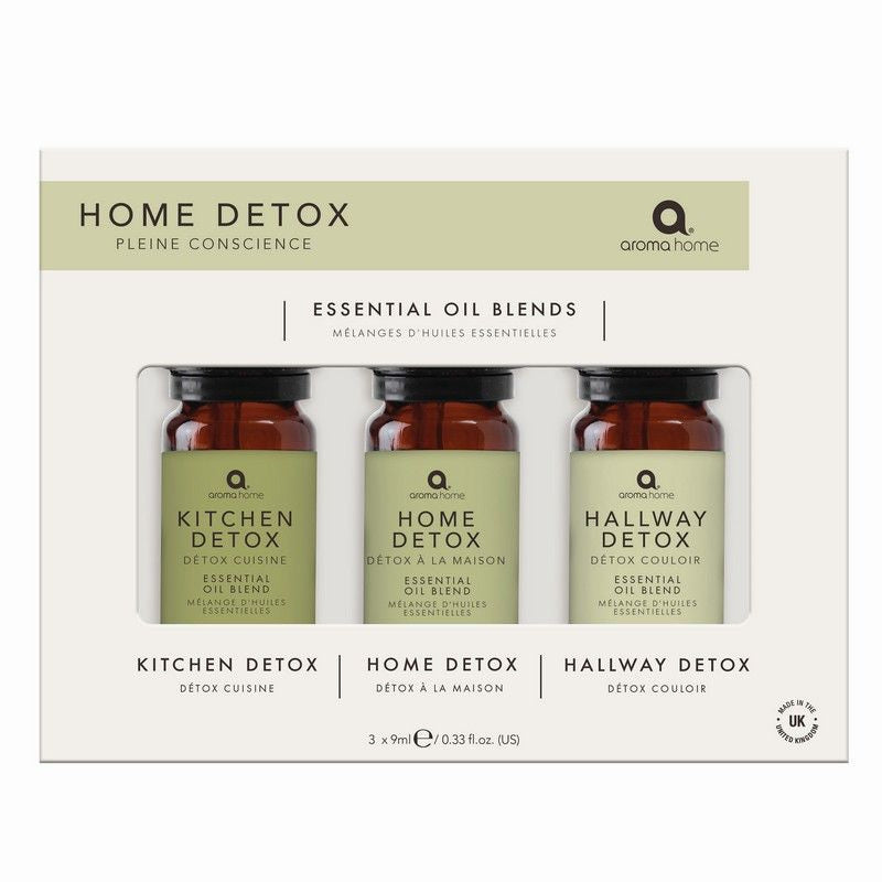 Aroma Home Detox Essential Oil Blends AH0027HD box front
