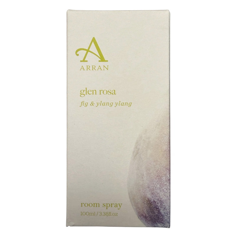 Arran Aromatics Glen Rosa Fig & Ylang Ylang Room Spray box front