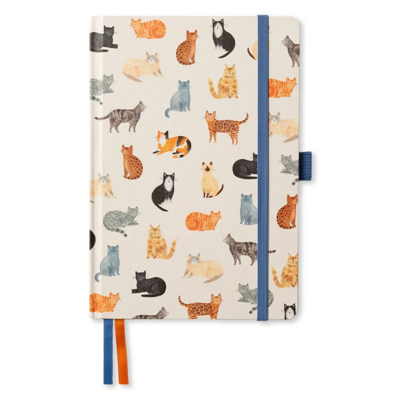 Art File Cats A5 Hardback Notebook NTB08 front