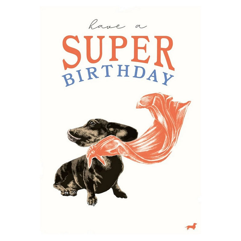 Art File Frank Have A Super Birthday Card