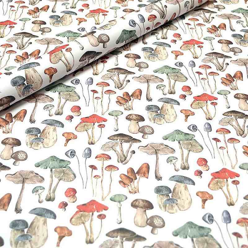 Art File Mushrooms Gift Wrap GW149 