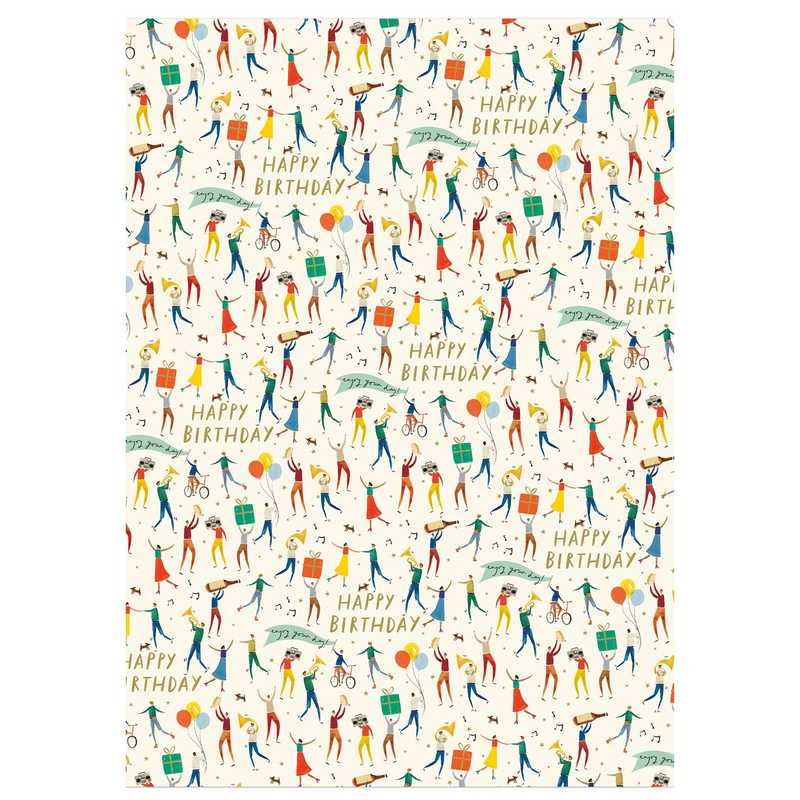 Art File Musical Maestro Gift Wrap GW132 front