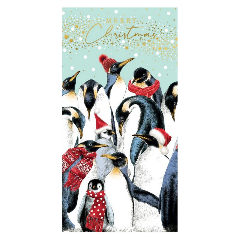 Art File Penguins Christmas Money Wallet WW84 main