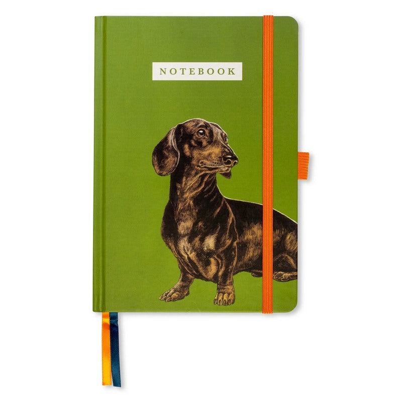 Art File Sausage Dog A5 Hardback Notebook NTB12 front