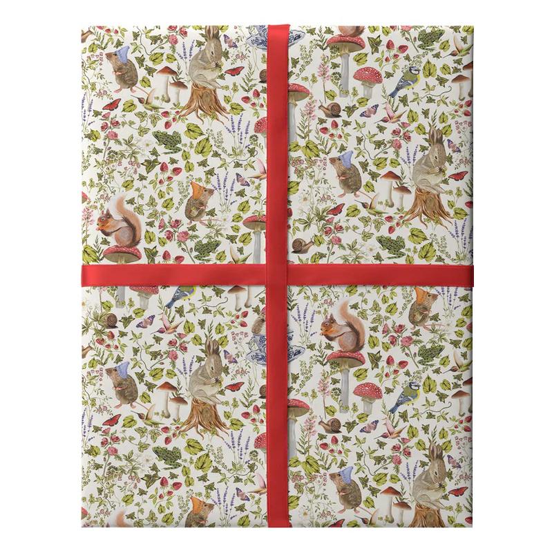 Art File Tale and Ivy Gift Wrap GW163 with ribbon