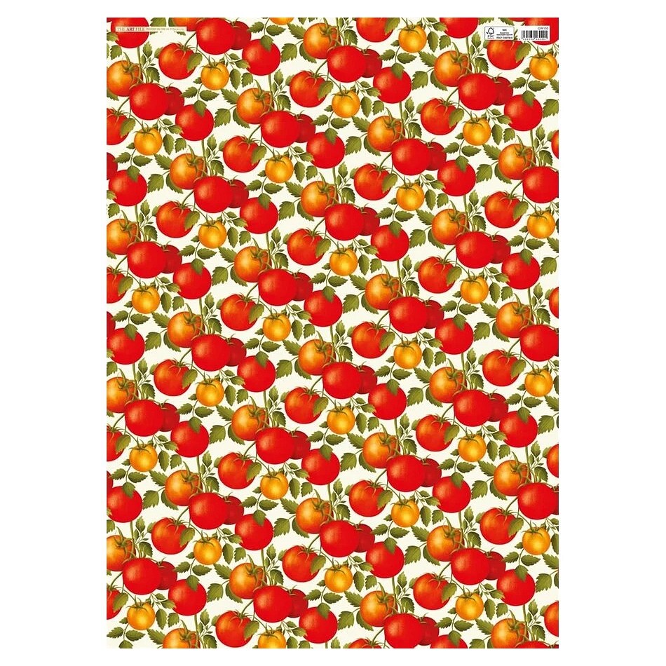 Art File Tomatoes Gift Wrap GW150 main