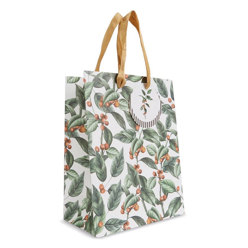 Art File Winter Botanics Medium Portrait Gift Bag GBX151