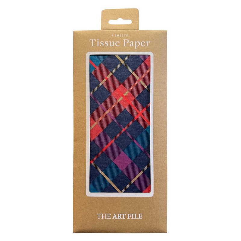 Art File Highland Tartan Tissue Paper TIS43 package