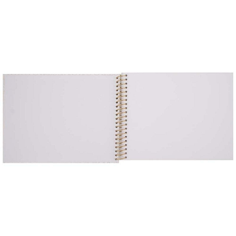 Artebene Gold Lettering Guestbook 220375 open