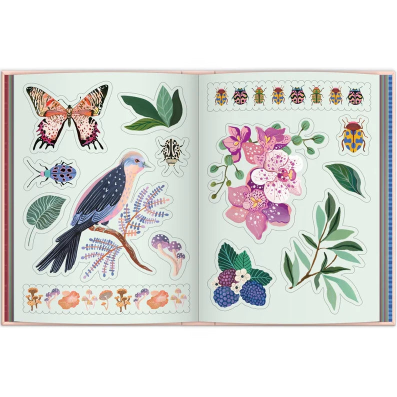 Art of the Forest 100 Page Sticker Book inside 3