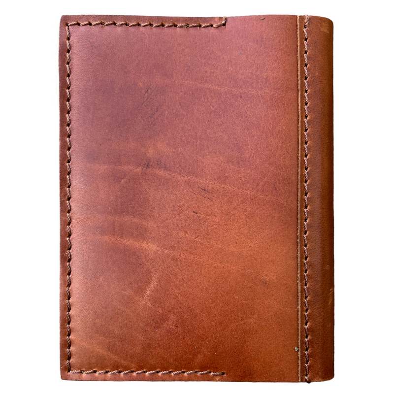 Ashwood A6 Leather Covered Notebook rear