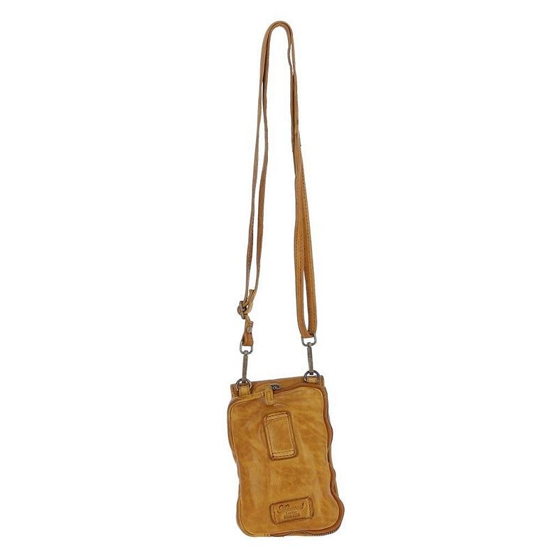 Ashwood Leather Crossbody Bag Small Yellow D-99-Yellow rear