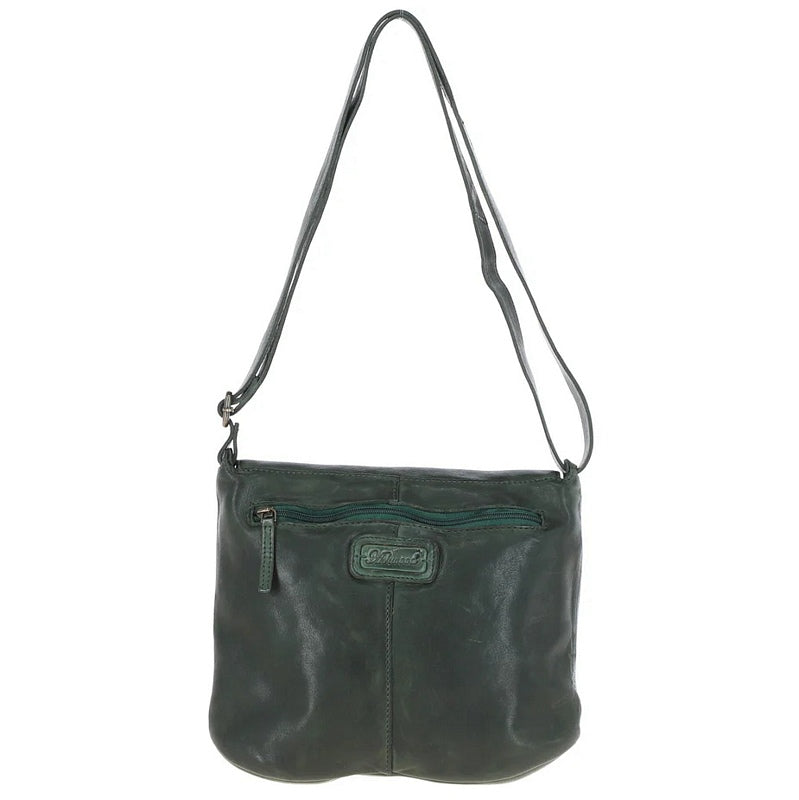 Ashwood Leather Large Handbag Green D-91-GREEN back