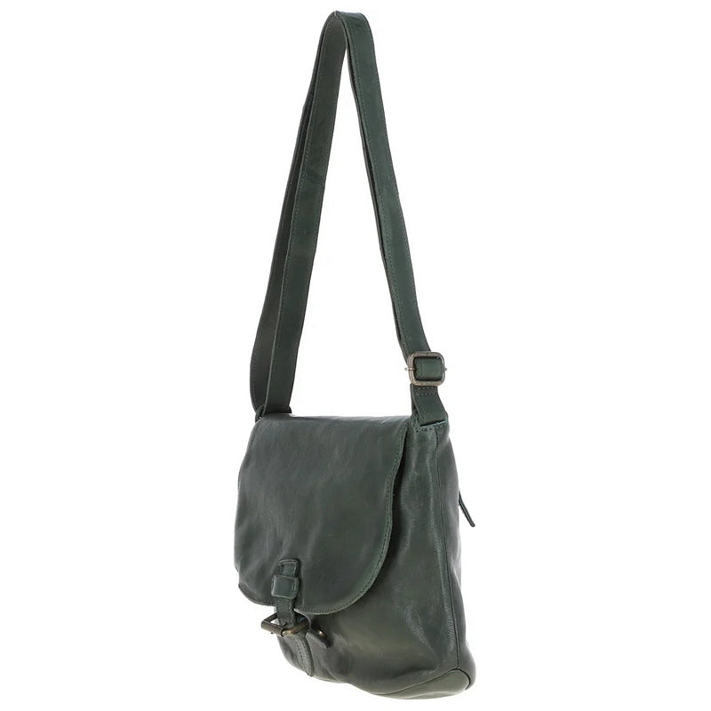 Ashwood Leather Large Handbag Green D-91-GREEN side