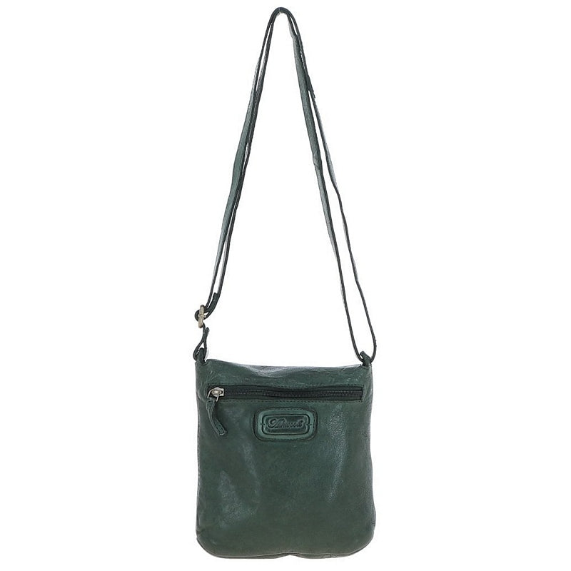 Ashwood Leather Shoulder Bag Green D-90-GREEN back