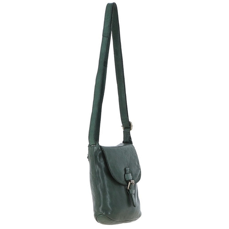 Ashwood Leather Shoulder Bag Green D-90-GREEN side 2