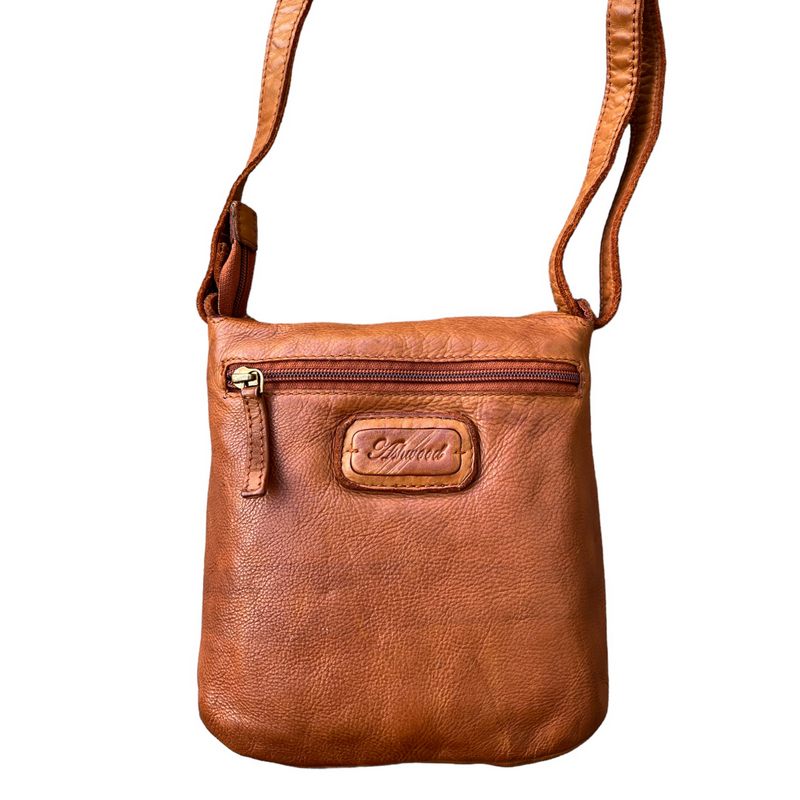 Ashwood Leather Shoulder Bag Tan rear