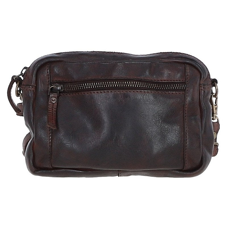 Ashwood Leather Vintage Cross Body Bag Brandy D-98 front