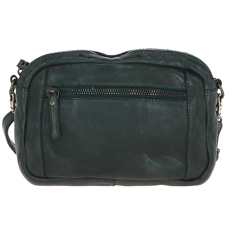 Ashwood Leather Vintage Cross Body Bag Green