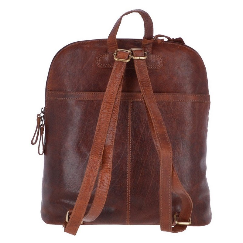 Ashwood Leather Vintage Large Leather Backpack in Honey