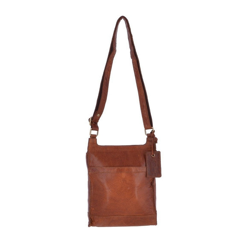 Ashwood Leather Vintage Travel Shoulder Bag Small Honey G-24-HONEY back