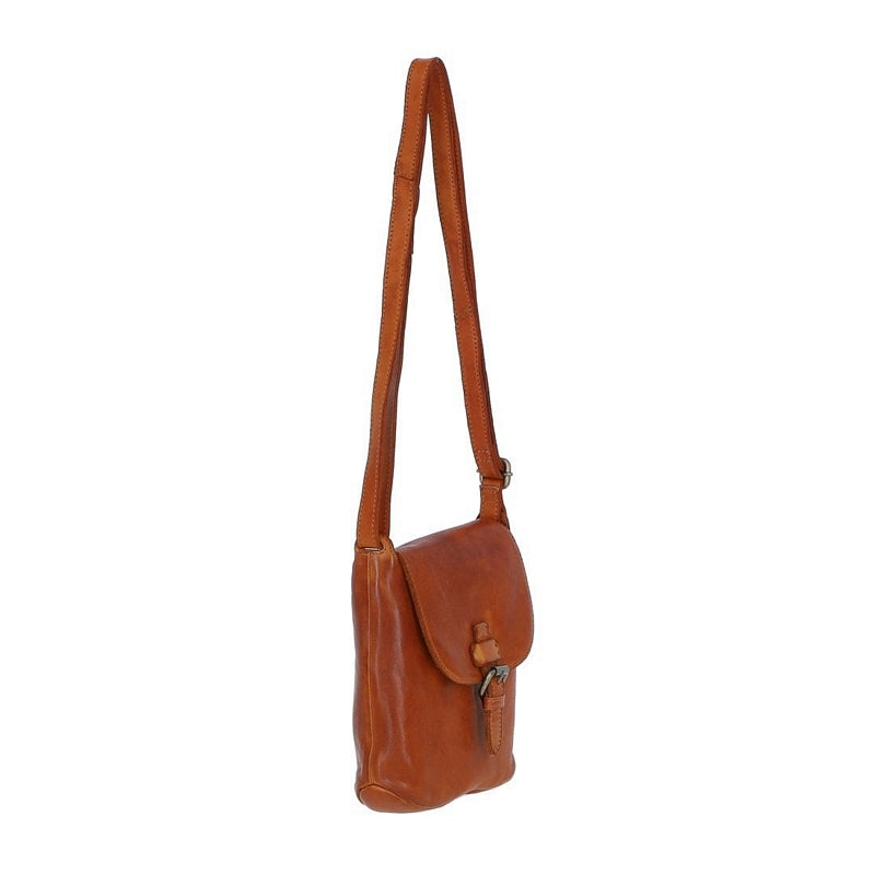 Ashwood Leather Shoulder Bag in Tan D-90-TAN side