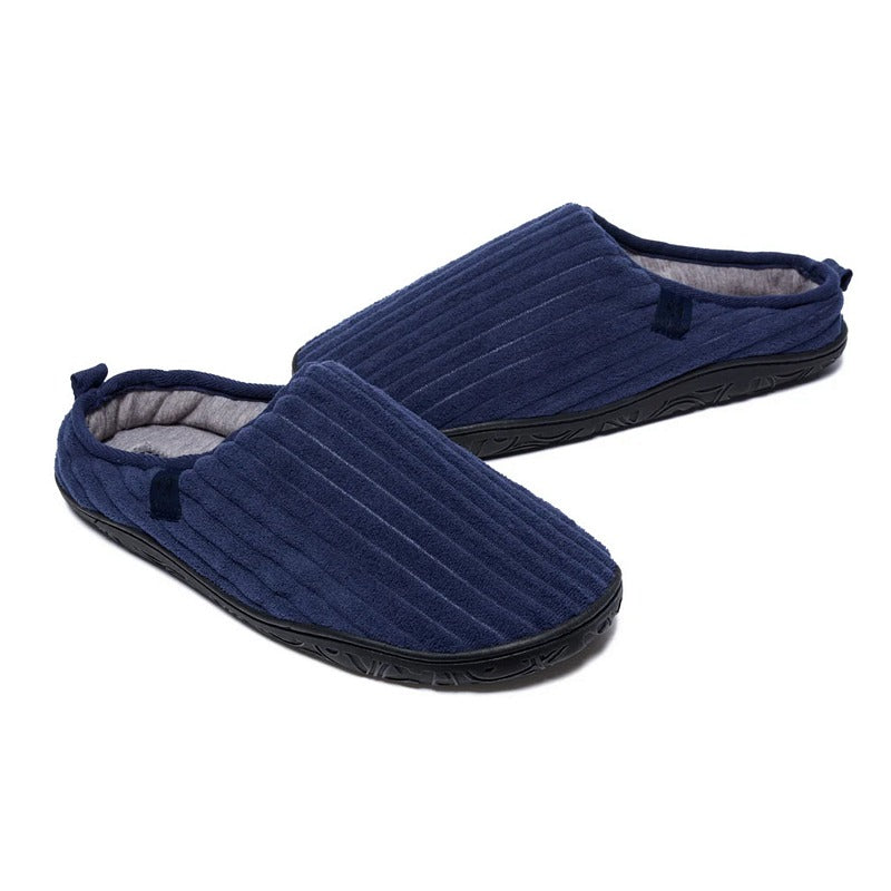 Bedroom Athletics Jamie Jumbo Cord Mule Slipper Navy 211-272-191-990 pair