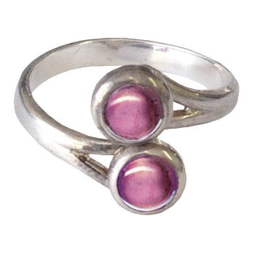 Birth Stone Ring February Amethyst BSR-FEB main