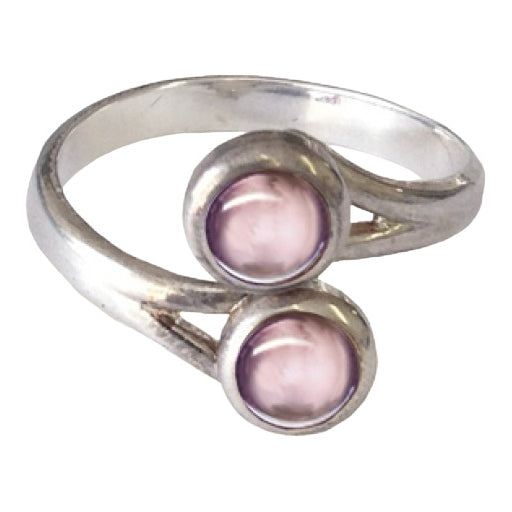 Birth Stone Ring June Light Amethyst BSR-JUN main