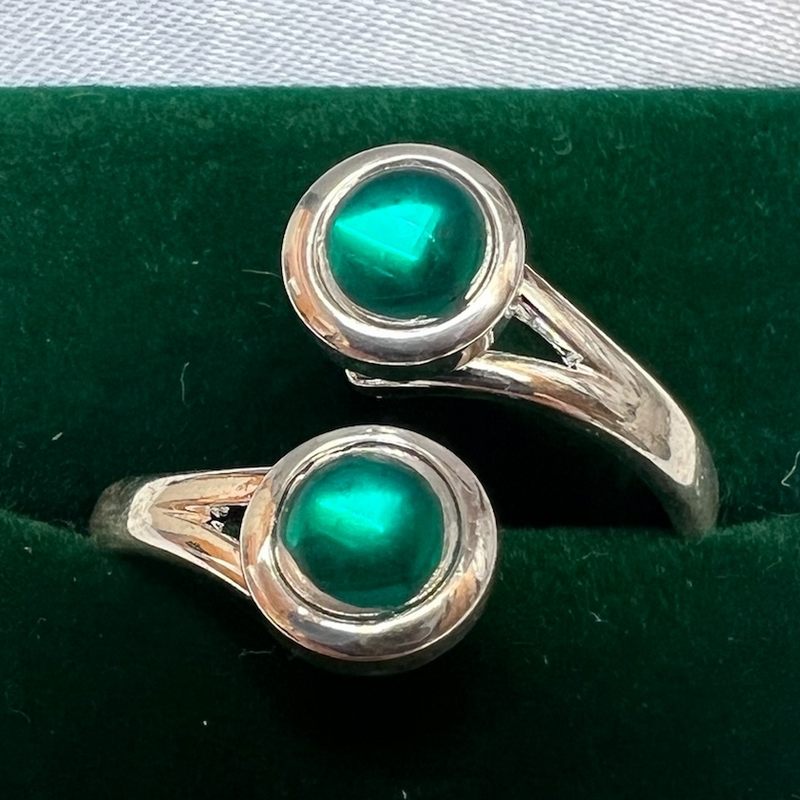 Birth Stone Ring May Emerald BSR-MAY detail