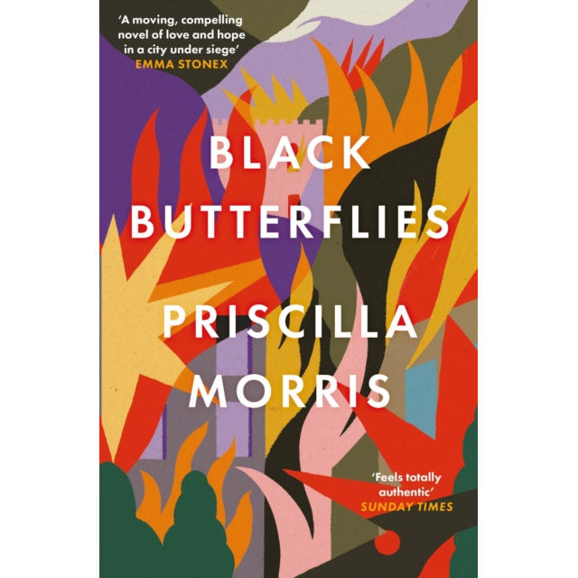 Black Butterflies by Priscilla Morris paperback book front