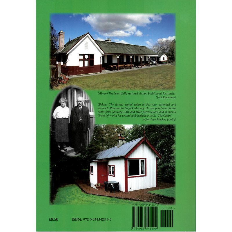 Black Isle Railway by Jack Kernahan Paperback Book rear