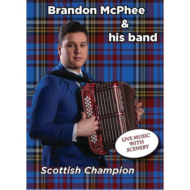 Brandon McPhee & His Band Scottish Champion DVDPAN118 front