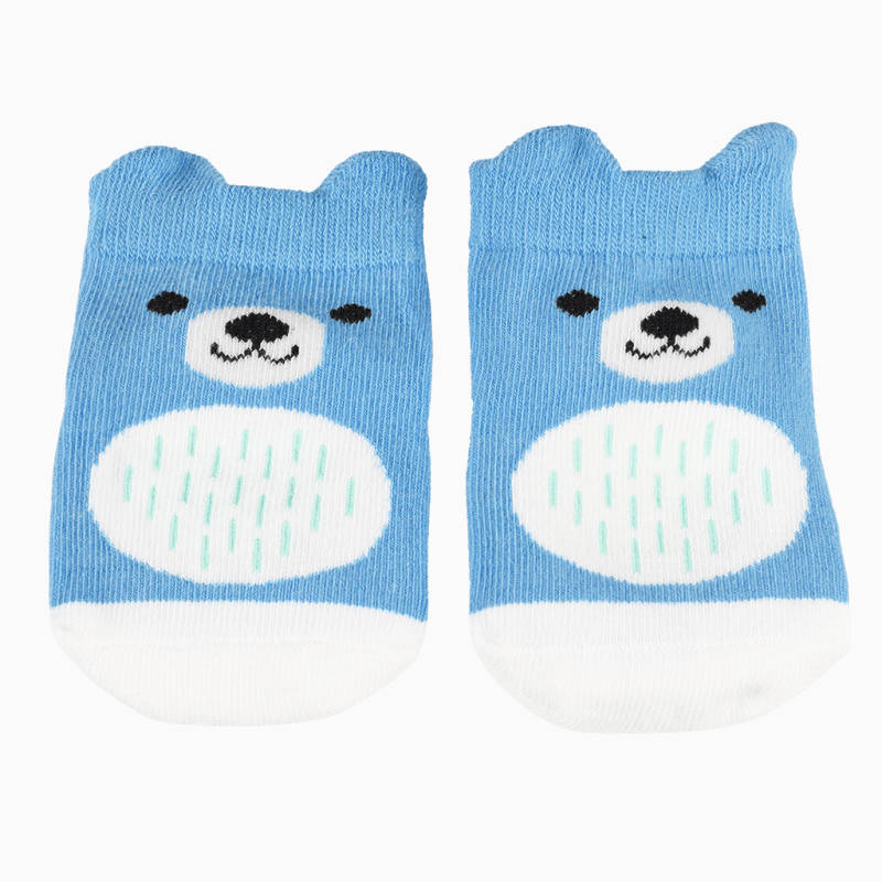 Bruno The Bear Organic Cotton Baby Socks 29100 front