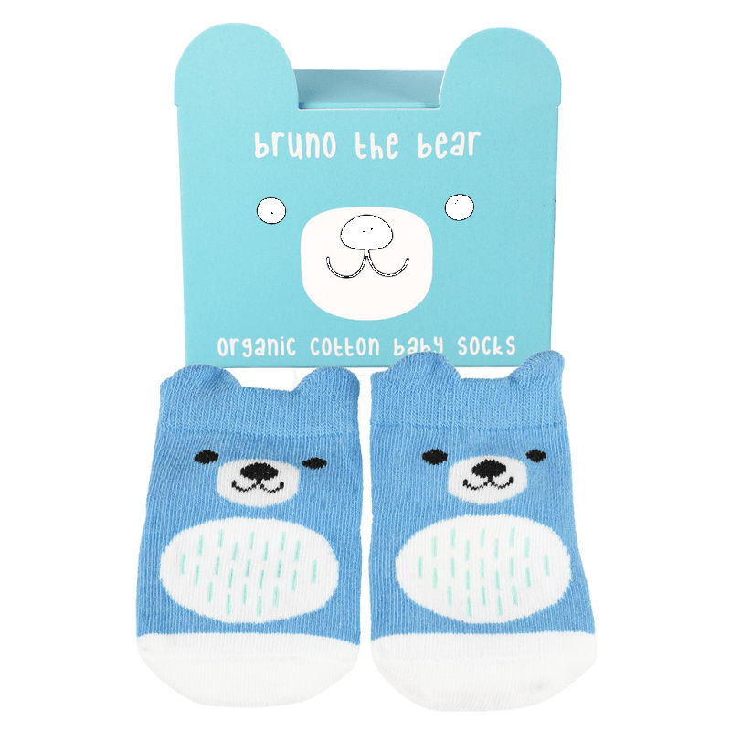 Bruno The Bear Organic Cotton Baby Socks 29100 main