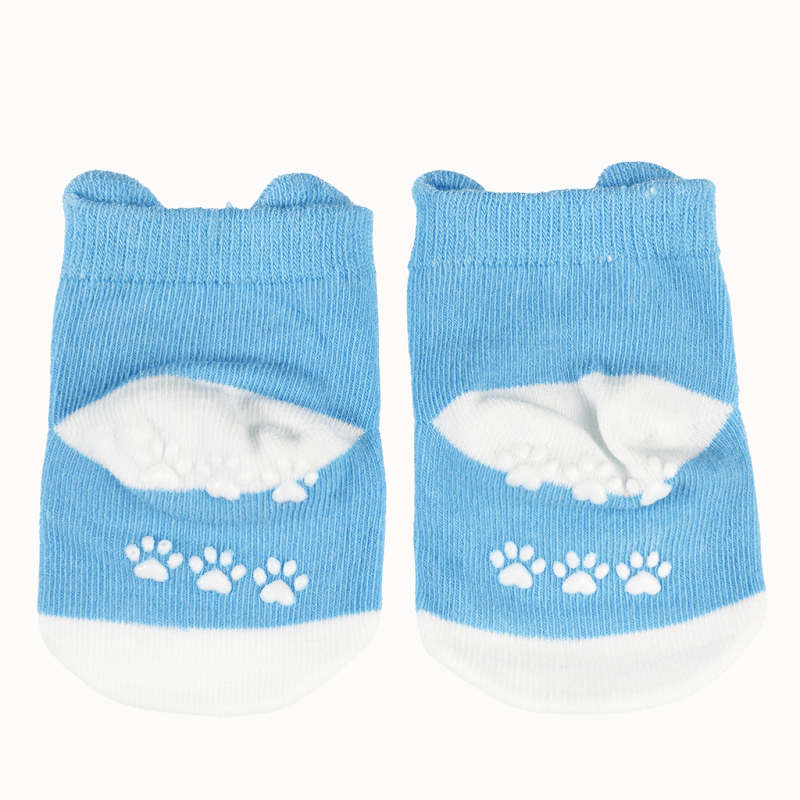 Bruno The Bear Organic Cotton Baby Socks 29100 back