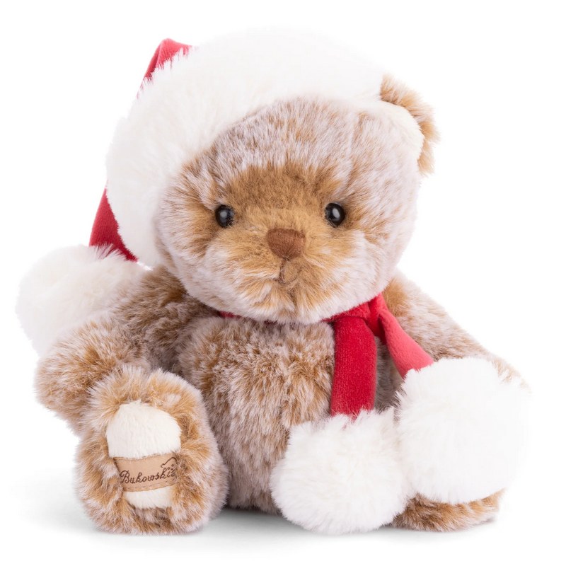 Bukowski Bears Cute Tomtenisse Santa Hat Bear front