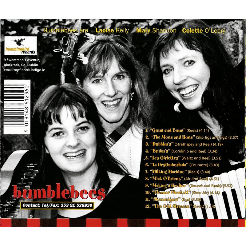 Bumblebees - Bumblebees HBCD0012  track list