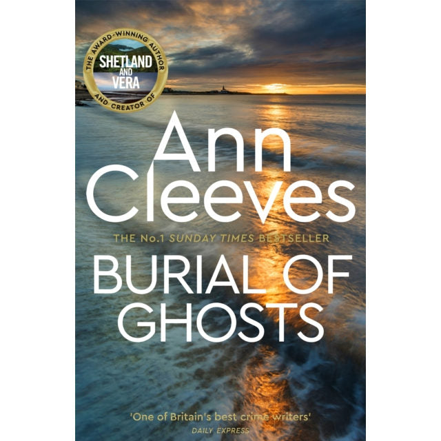 Burial Of Ghosts by Ann Cleeves Paperback Book front
