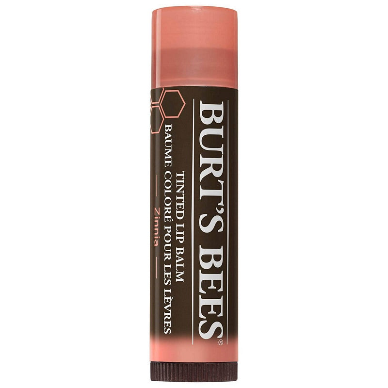 Burt's Bees Tinted Lip Balm Zinnia closed